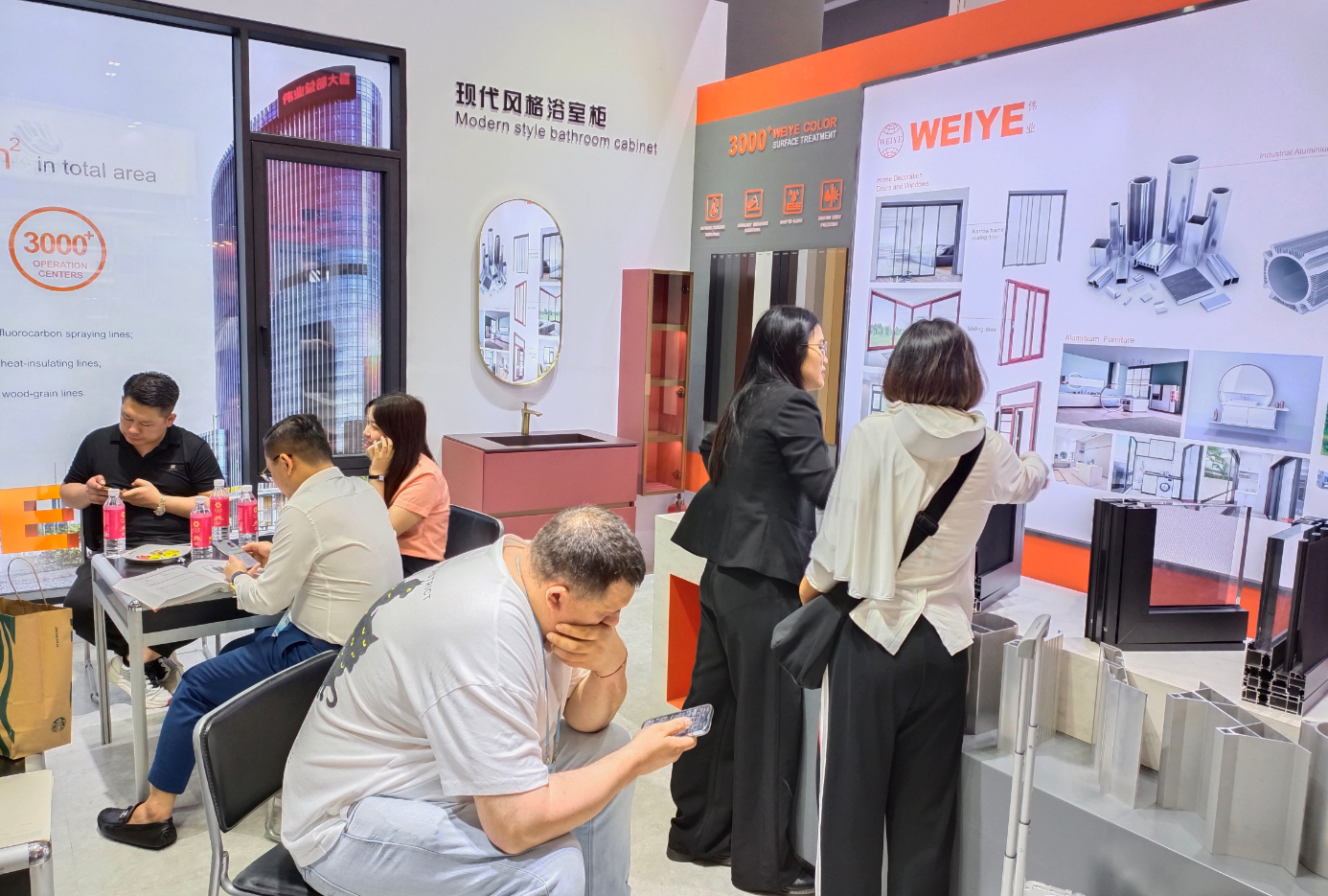 Canton Fair, Global Share鋁產業 “鏈動”廣交會！偉業鋁材與世界相約