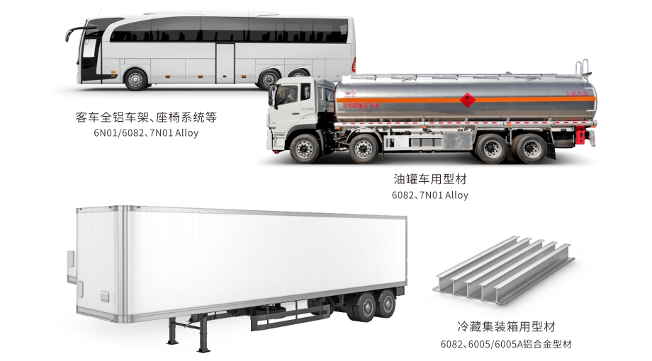 大型運輸車輛用鋁